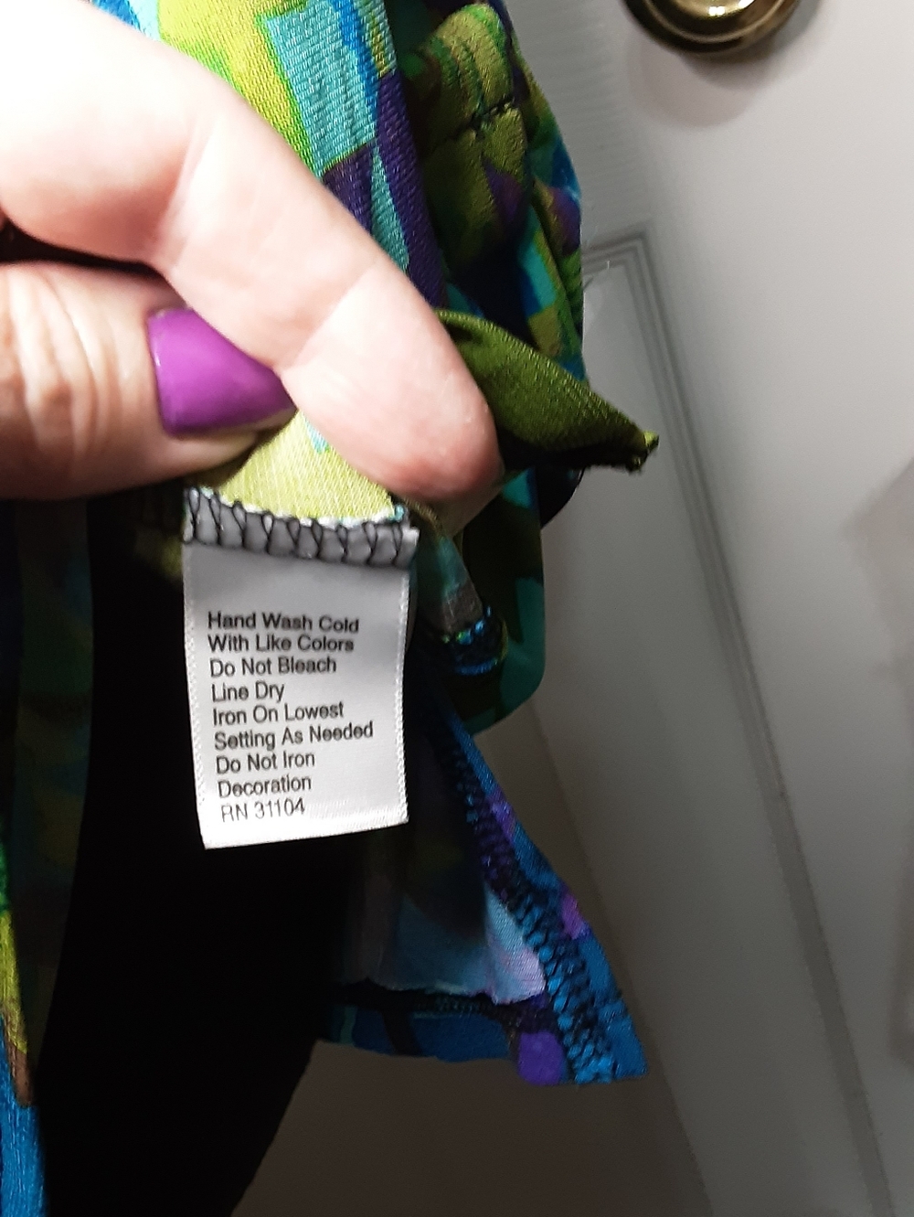 Kim Kim Rogers Colorful Button Down Shirt - Picture 5 of 7